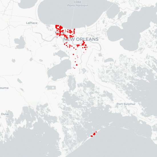 Jefferson Parish La Gis Buildings In Jefferson Parish County Download - Mygeodata Cloud